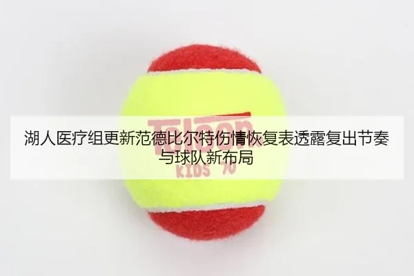 湖人医疗组更新范德比尔特伤情恢复表透露复出节奏与球队新布局 - leyu